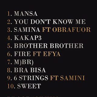 Bisa Kdei reveals tracklist, album art for ' Breakthrough' album