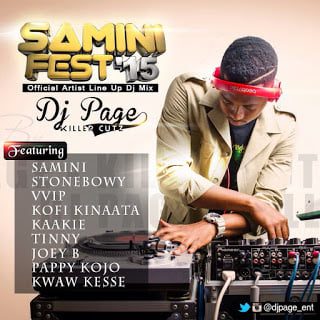 Dj Page - Samini Fest'15 (Mix)