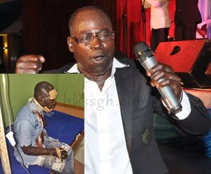 Photo: Amakye Dede Escapes death, loses Manager in fatal accident
