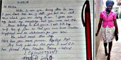 Sad Photos: Ghanaian boy kills himself after his lover dumped him; read the note he left behind