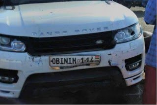 Obinim’s Range Rover involved in accident