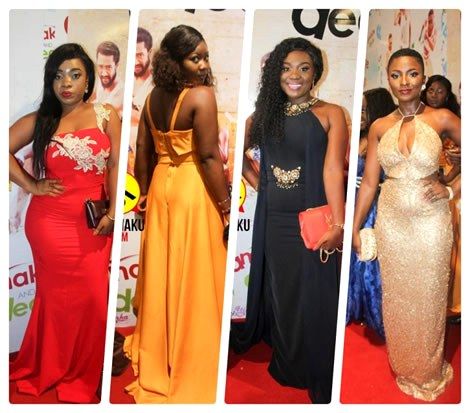 Photos: Fashion At 'Amakye and Dede' Premier, See what your favorite Celeb Wore