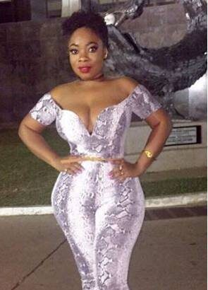 Moesha flaunts boobs at Efya Girl Talk Show