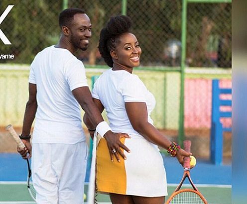 My husband loves watching buttocks of other ladies - Okyeame Kwame's Wife reveals