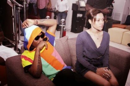 PICTURES: Wizkid & Girlfriend Having Fun At His Birthday Party