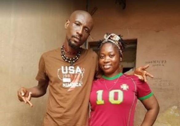 Hiplife musician Okomfo Kwadee's new photo pops up, leaves many in shock